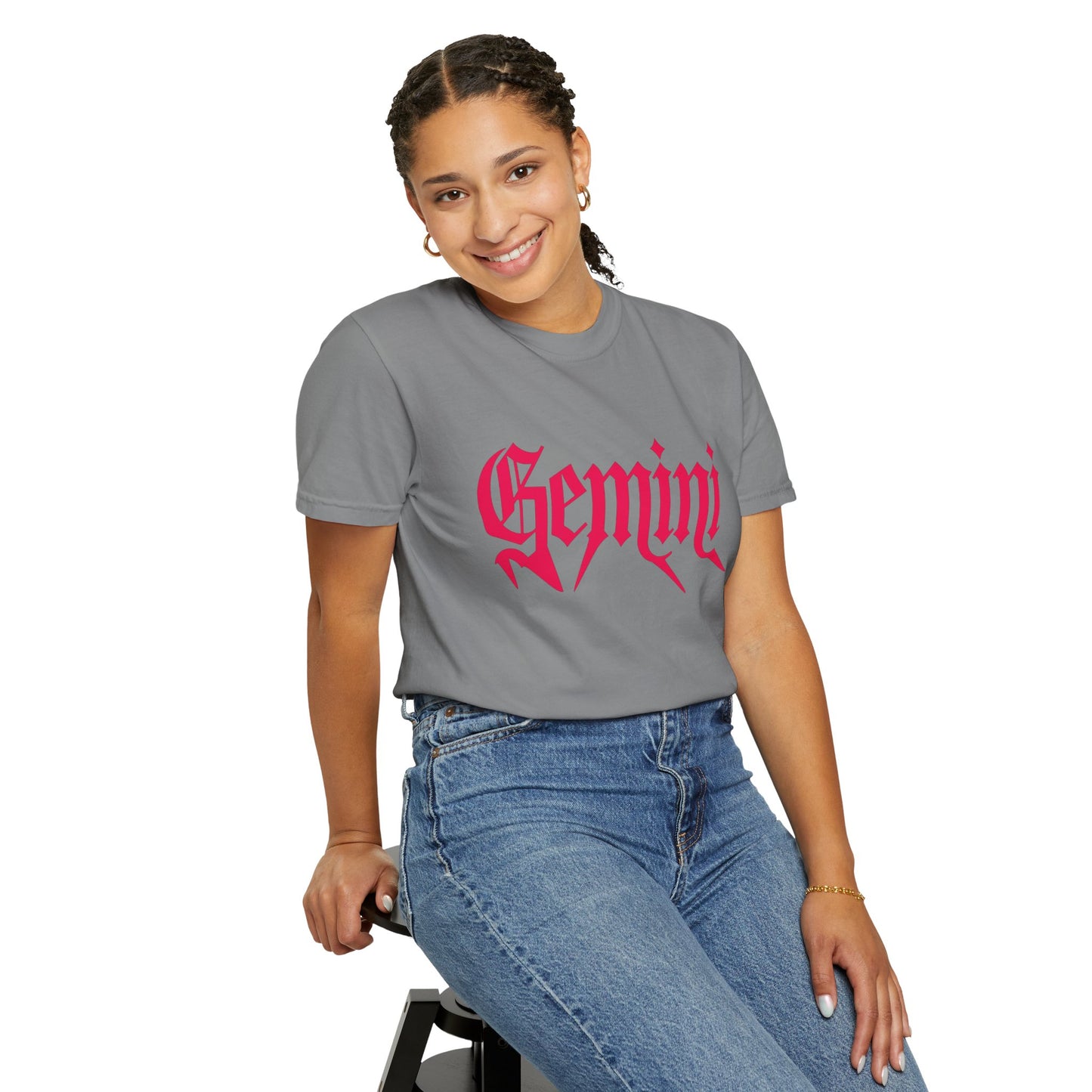 Gemini Punk T-shirt | Zodiac Streetwear Tee - Gemini 22 Gear
