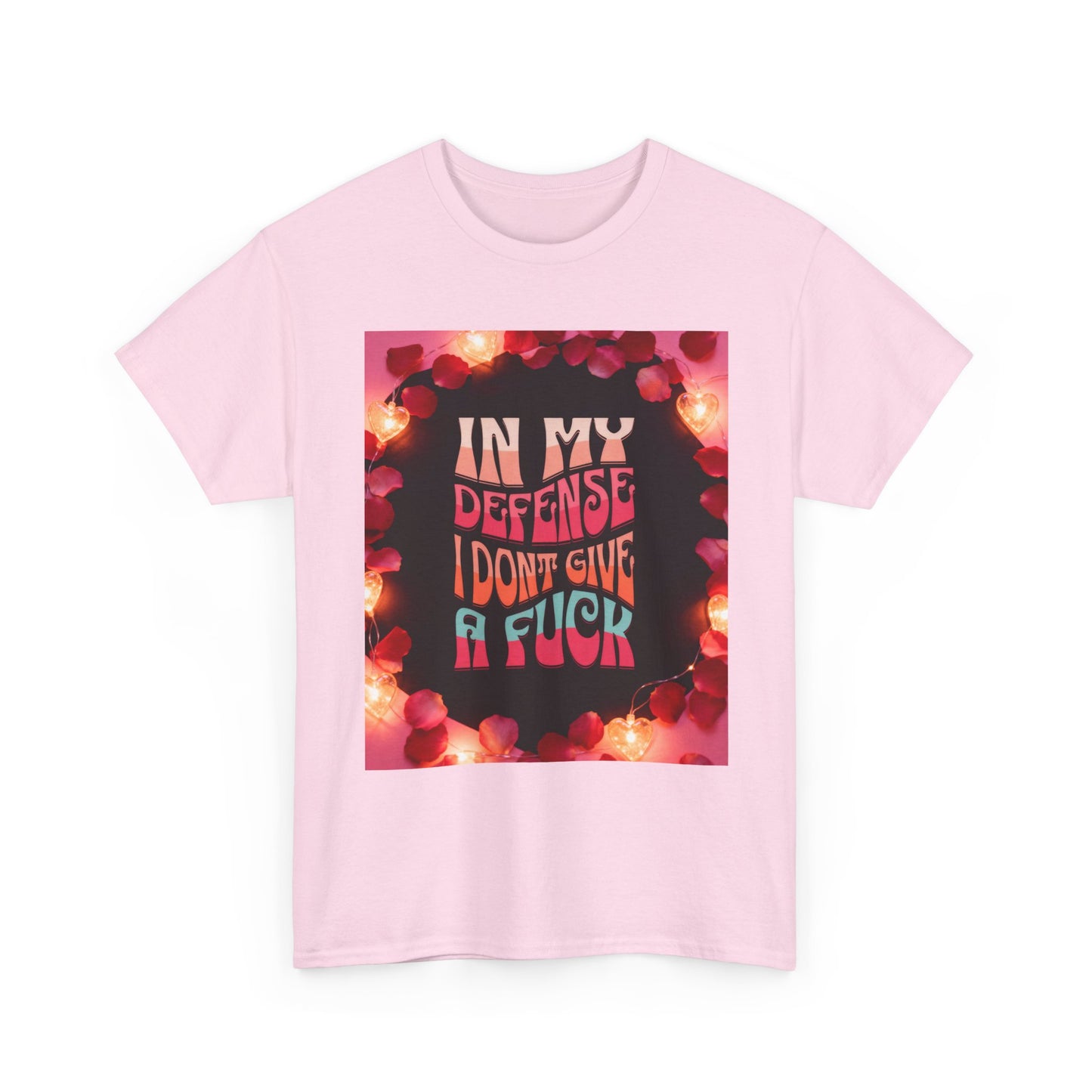 In My Defense I Don’t Give a F*ck – Unfiltered Gemini Statement Tee