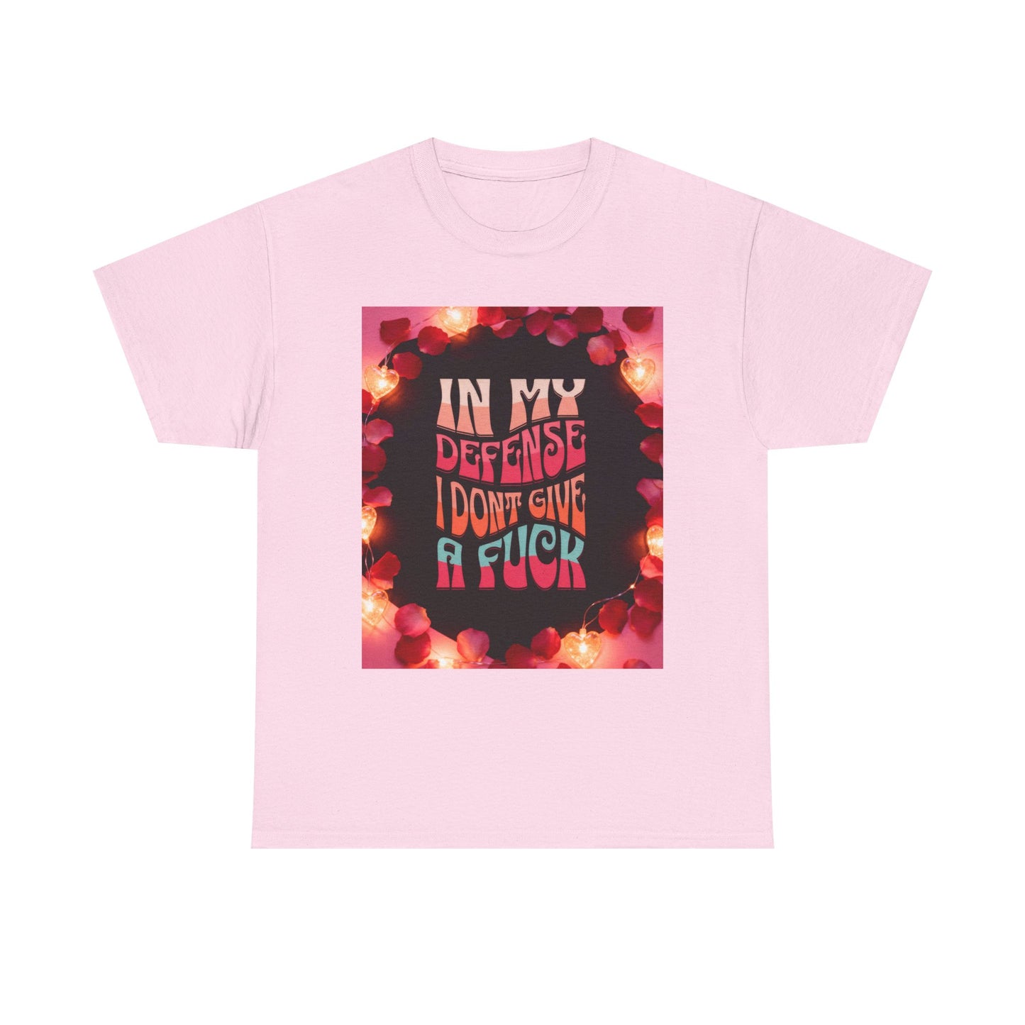 In My Defense I Don’t Give a F*ck – Unfiltered Gemini Statement Tee