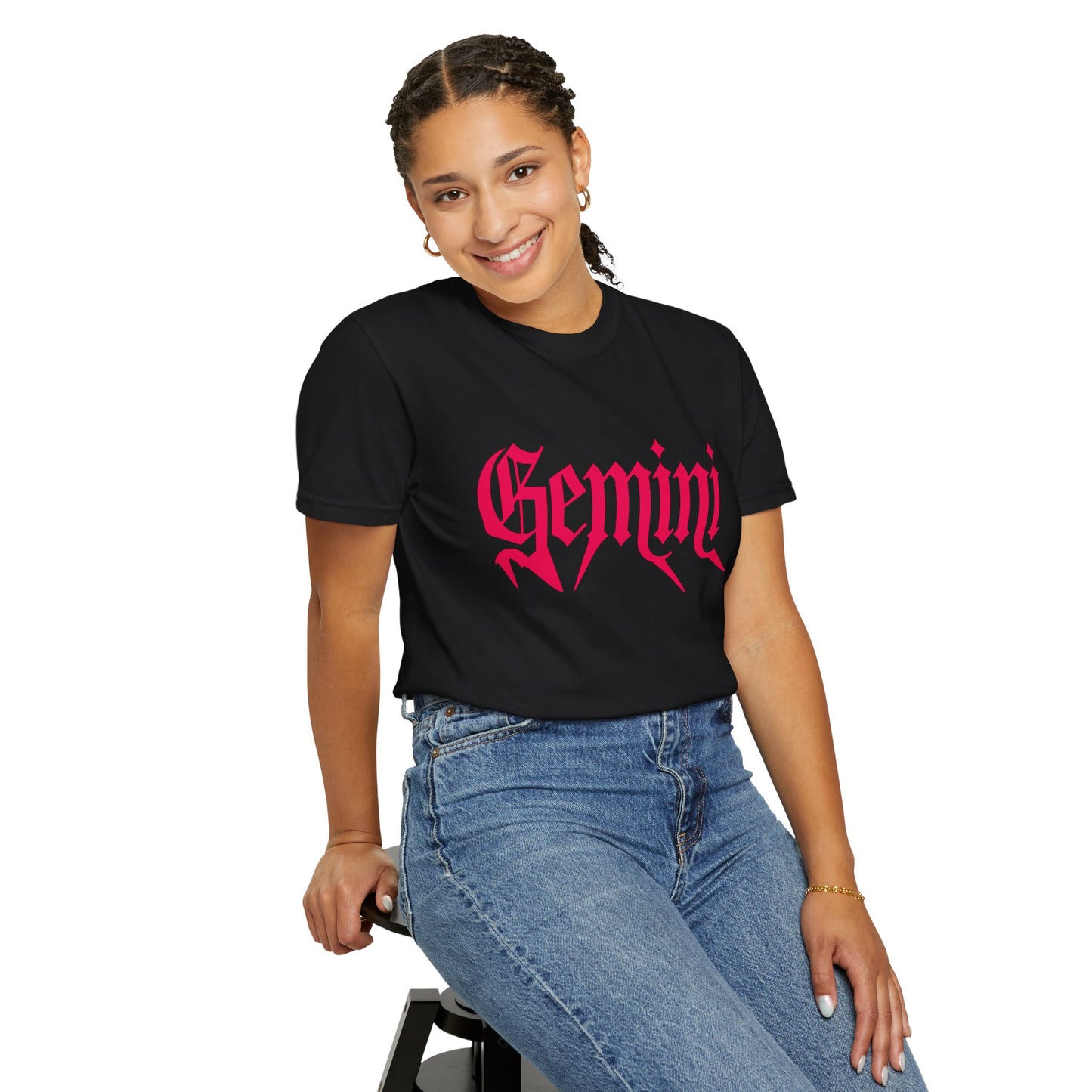 Gemini Punk T-shirt | Zodiac Streetwear Tee - Gemini 22 Gear