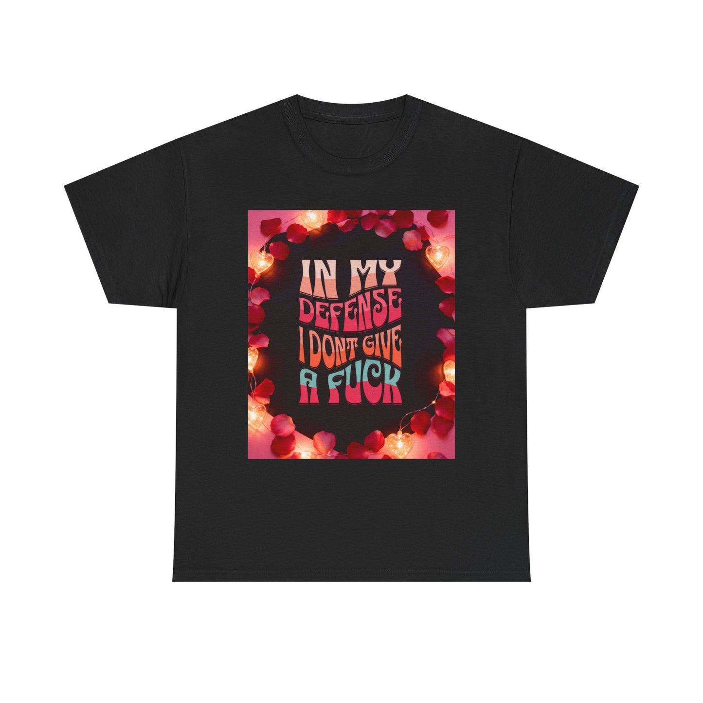 In My Defense I Don’t Give a F*ck – Unfiltered Gemini Statement Tee