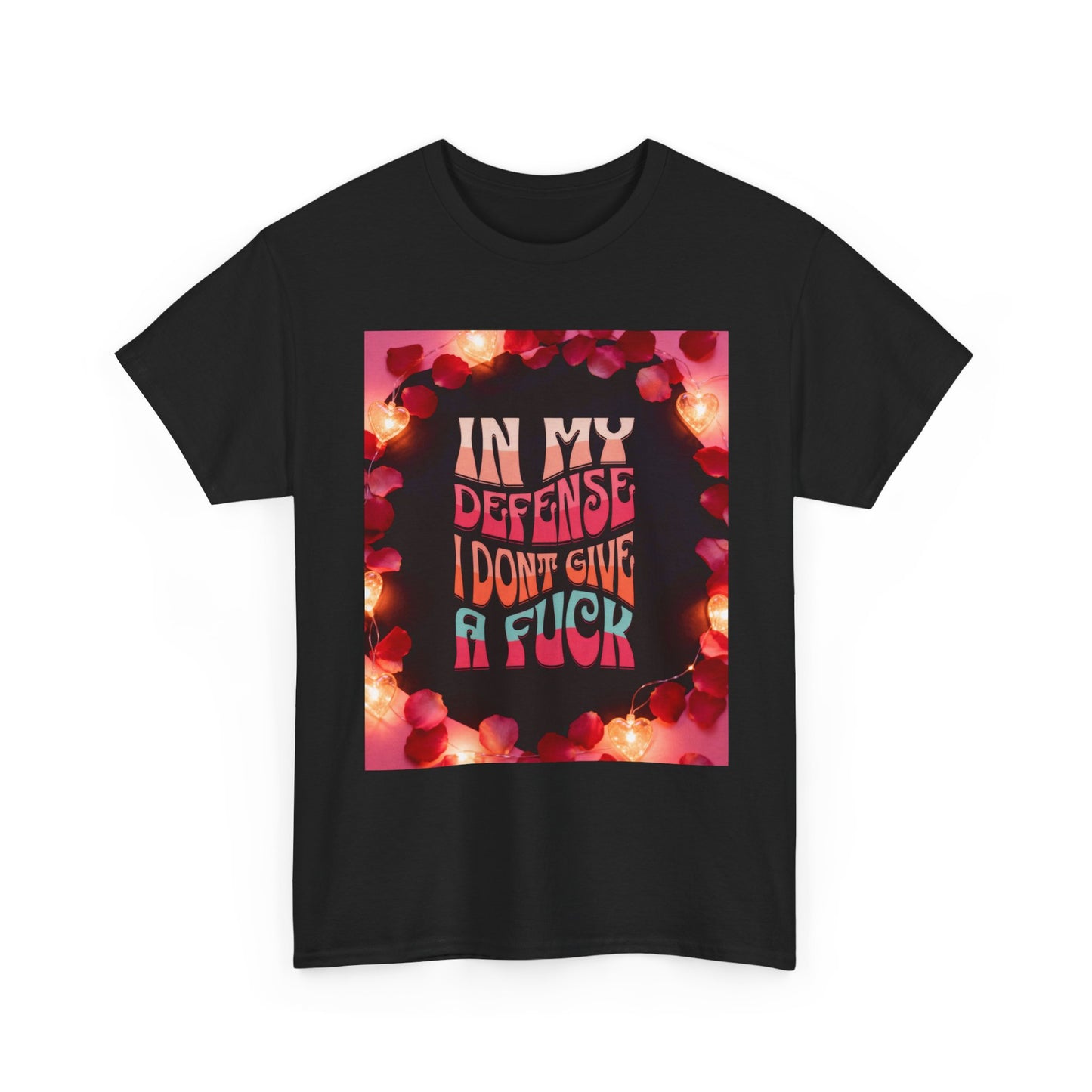 In My Defense I Don’t Give a F*ck – Unfiltered Gemini Statement Tee