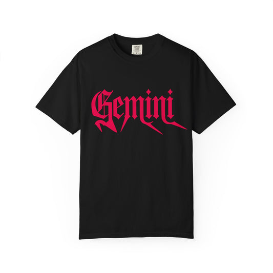 Gemini Punk T-shirt | Zodiac Streetwear Tee - Gemini 22 Gear