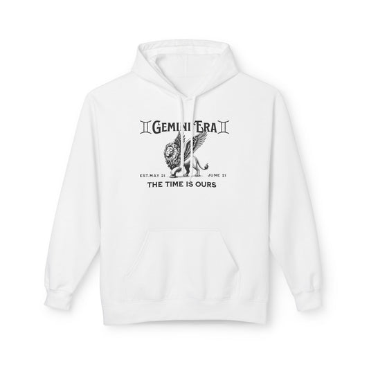Gemini 22 Gear Unisex Midweight Fleece Hoodie – Soft, Comfortable Zodiac Streetwear for Gemini Season
